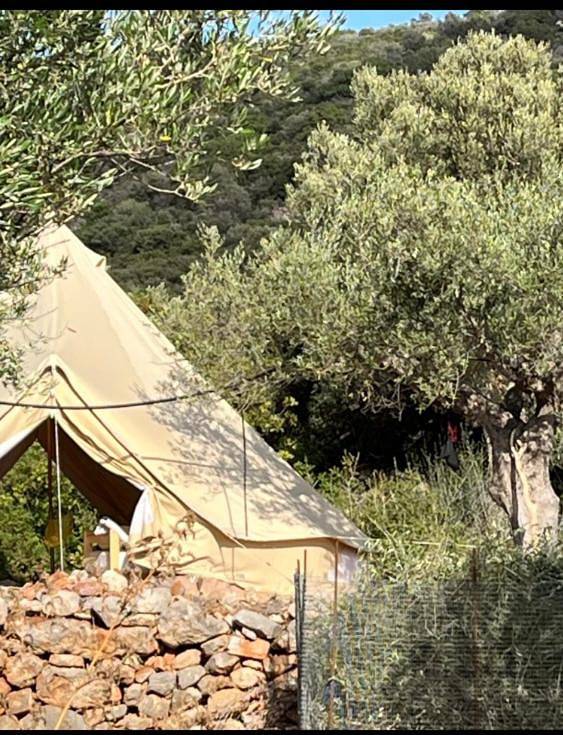 Camping für 5 Personen, mit Garten auf den Peloponnes