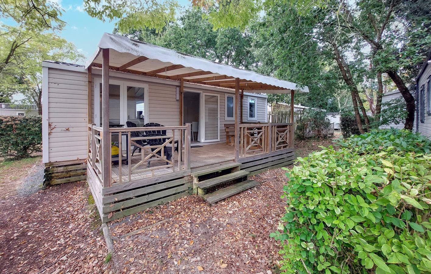 Mobilheim am Meer mit Pool & Garten - WiFi & Parkplatz in Talmont-Saint-Hilaire, Vendée