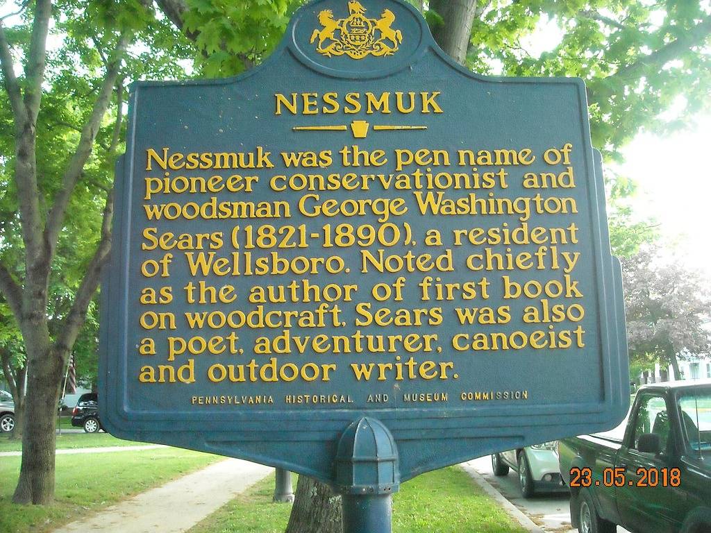 Reizende amische in Handarbeit gemachte Schlucht-Land-Kabine in Wellsboro, Pennsylvania in Tioga County