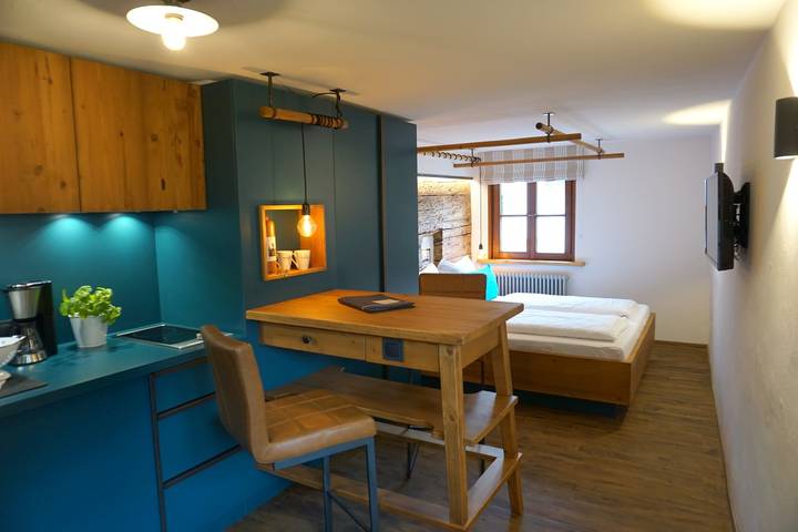 Hütte für 2 Personen, mit Garten und Balkon, mit Haustier in den Allgäuer Alpen - 3