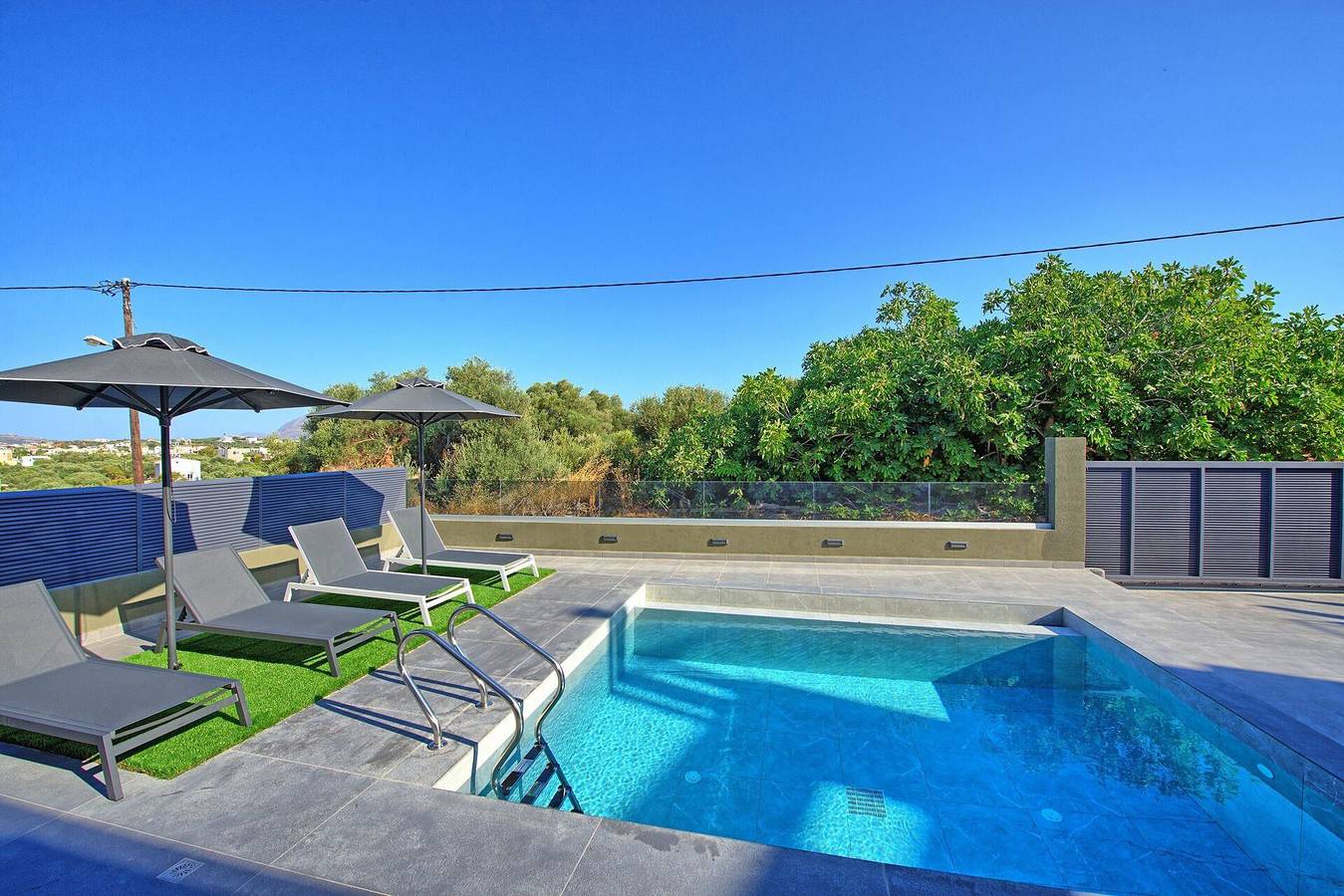 Villa für 5 Personen mit Pool in Agioi Apostoli, Chania und Umgebung