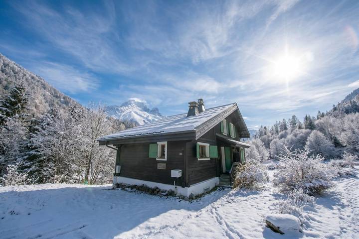 Ferienhaus für 6 Personen, mit Terrasse und Kinderpool in Chamonix