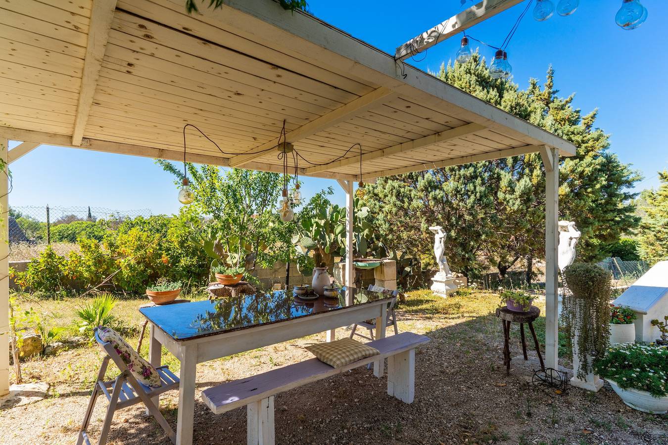 Casa vacanze 'Nana 3pl' con giardino in comune e aria condizionata in Nardò, Galatone