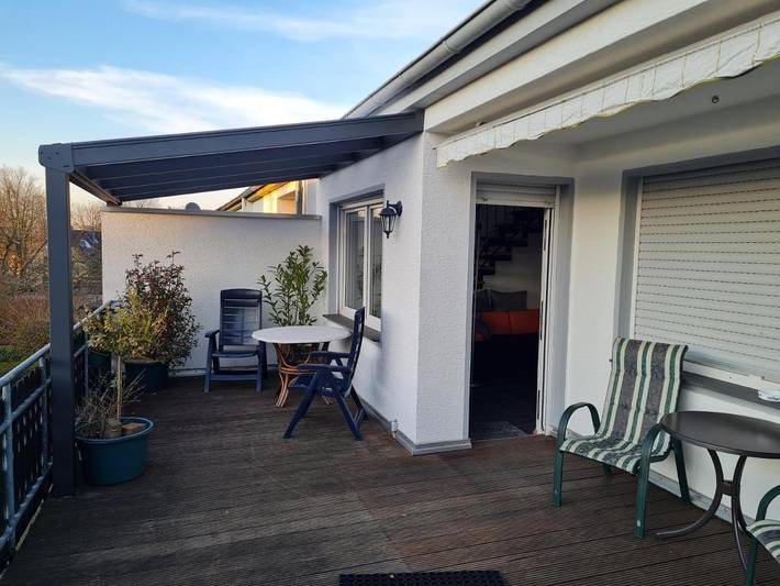 Ferienwohnung für 4 Personen, mit Balkon und Terrasse sowie Garten und Ausblick in Osnabrück - 2