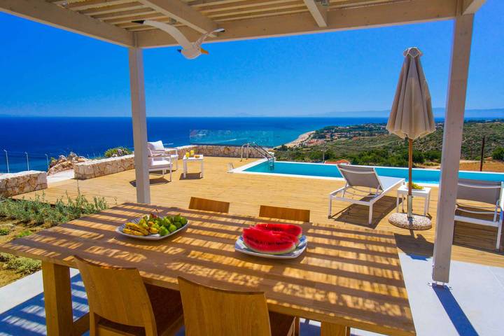 Villa pour 3 personnes, avec piscine et terrasse dans Skala - 3