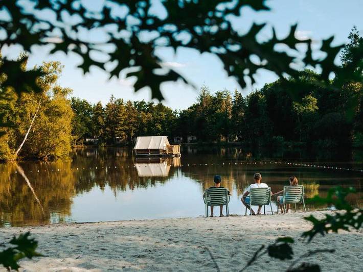 Camping Sunelia l'Etang de Sologne - Unterkunft 2 personen - Ungewöhnlich Flotente in Nouan-le-Fuzelier, Sologne