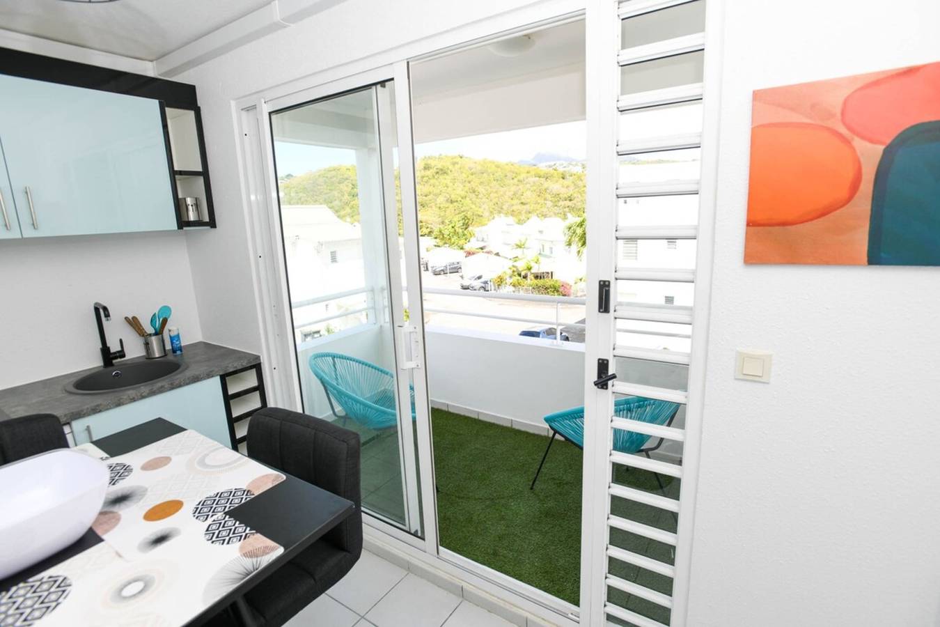 Appartamento intero, 972D5 - Sinobol - Apartment F3 40m² city view in Schœlcher, Martinica