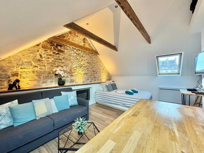 Gîte pour 3 personnes, avec vue, animaux acceptés dans Gare De Quimper - 4