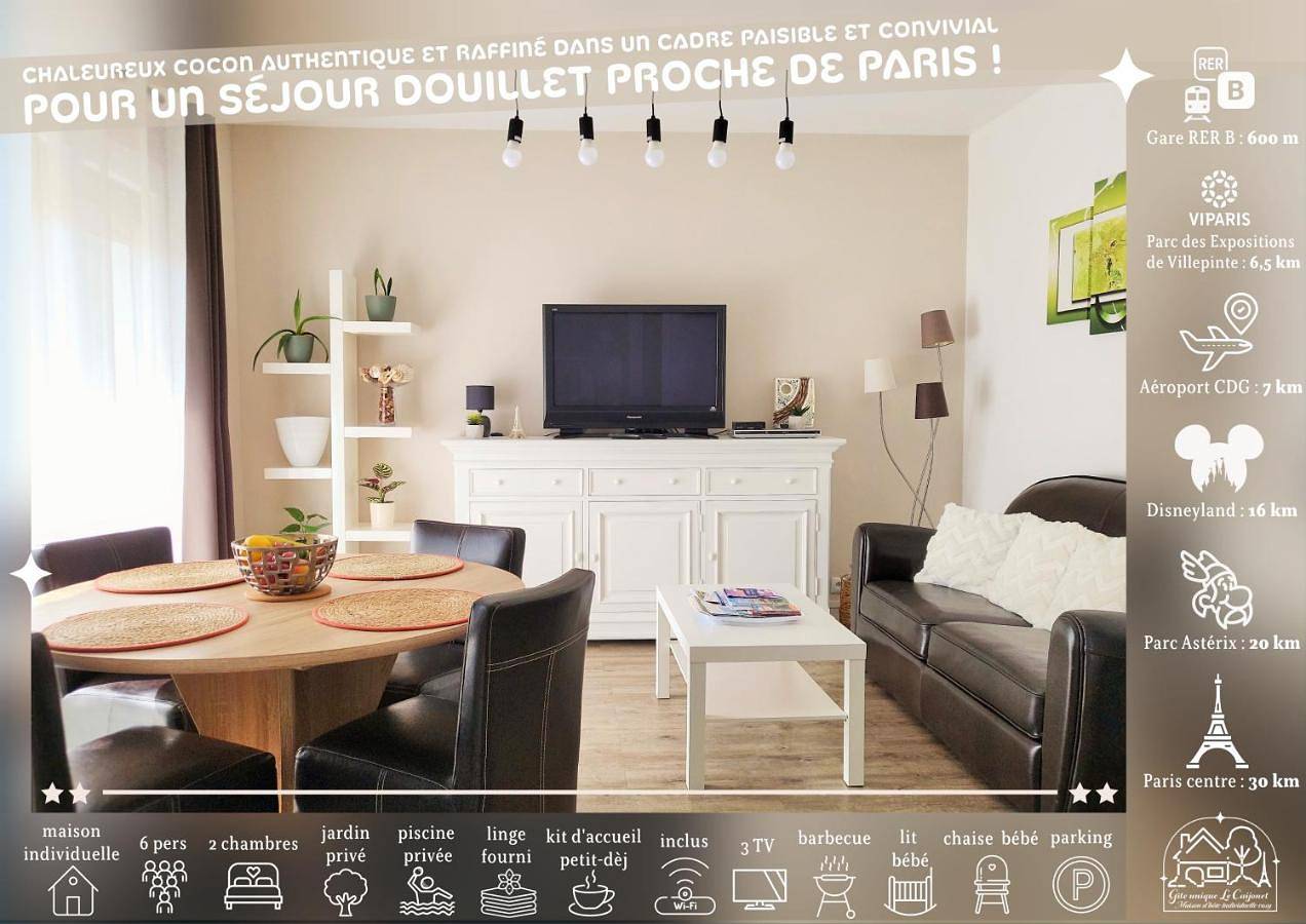Holiday Home in Villeparisis, Seine-et-Marne