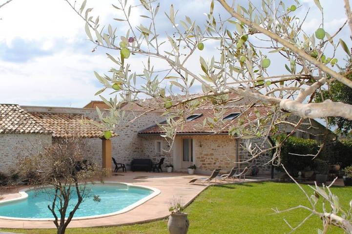 Maison de vacances pour 6 personnes, avec piscine