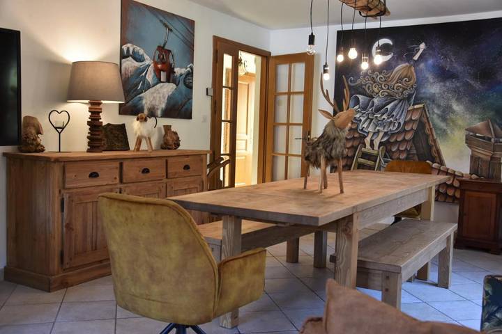 Chalet pour 14 personnes, avec vue ainsi que balcon et jardin à La Chapelle-d'Abondance - 4