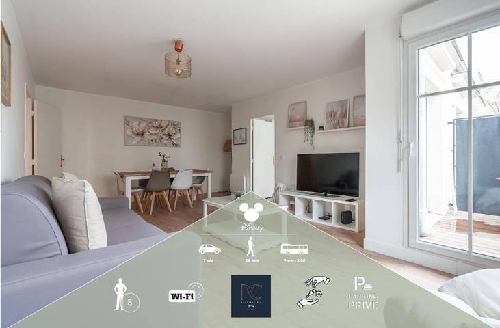 Apartamento de vacaciones para 8 personas, con terraza - 1