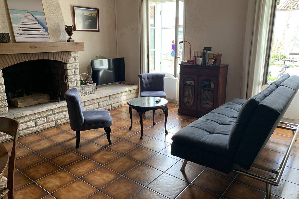 Maison traditionnelle de pêcheur in Île-d'Aix, Région de Rochefort