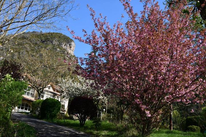 Maison de vacances pour 2 personnes, avec vue et jardin, animaux acceptés dans l' Aveyron
