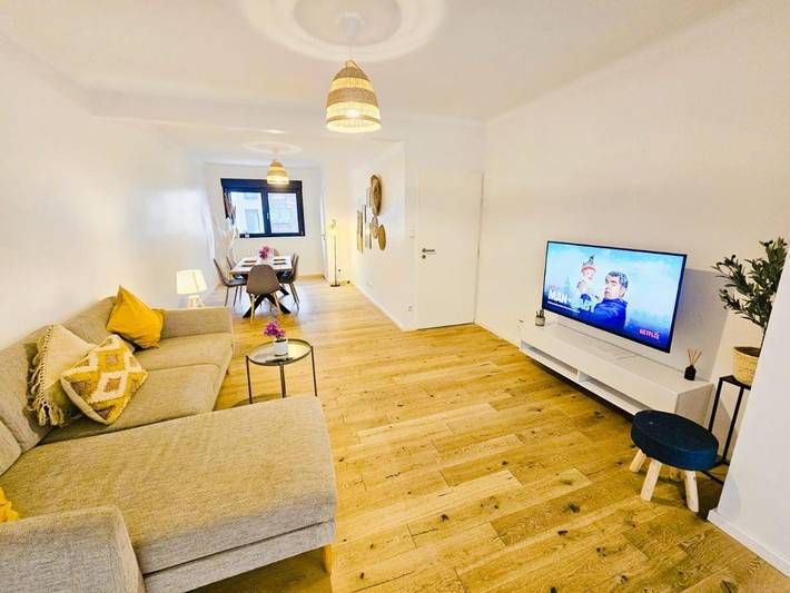 Gîte pour 6 personnes, avec terrasse et vue, animaux acceptés à Differdange - 3