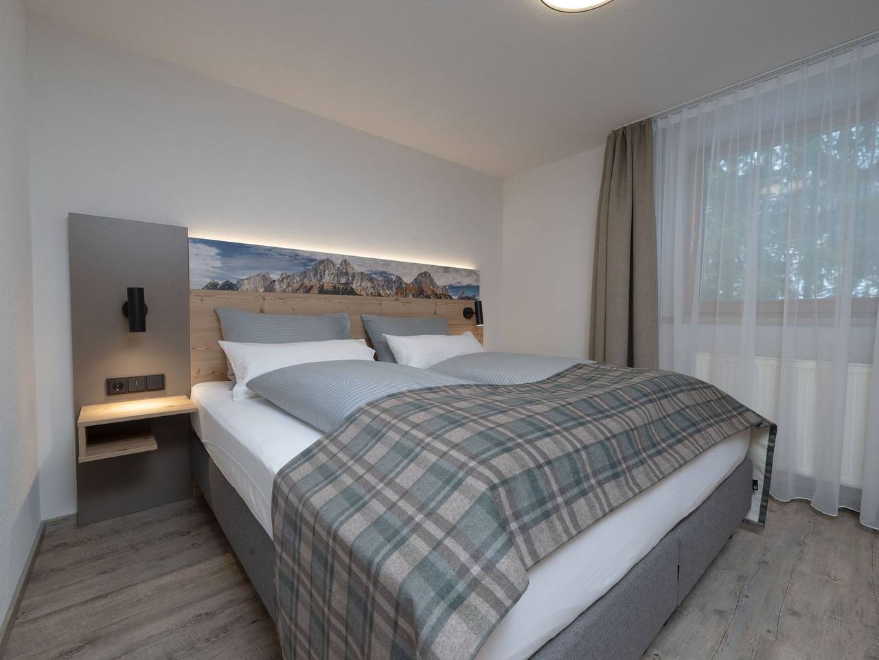 Ganze Ferienwohnung, Living Mountain Tannheim - Bergblick Gästehaus in Tannheim (Tirol), Allgäuer Alpen (Österreich)