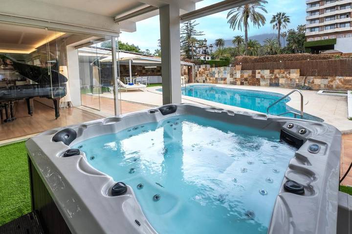 Casa rural para 7 personas, con piscina además de jardín y jacuzzi en Puerto de la Cruz - 3