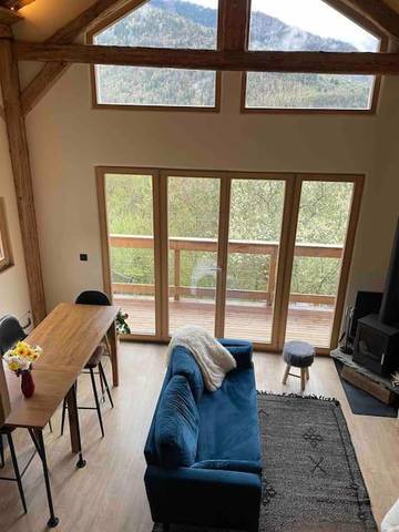 Maison de campagne pour 5 personnes, avec vue et jardin à Seytroux