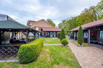 Camping für 5 Personen, mit Garten und Ausblick in Westpommern