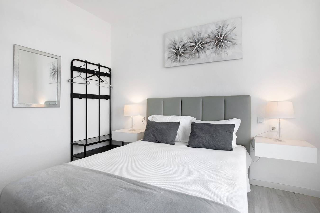 Zimmer 'Vista Mar 1' mit Balkon und Wi-Fi in Ribamar, Lissabon Distrikt