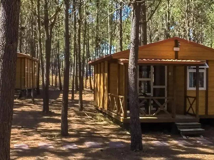 Por el Parque De Campismo São Miguel - Bungalow 2 personas - Bungalow Basic Pareja in Odeceixe, Costa Alentejana