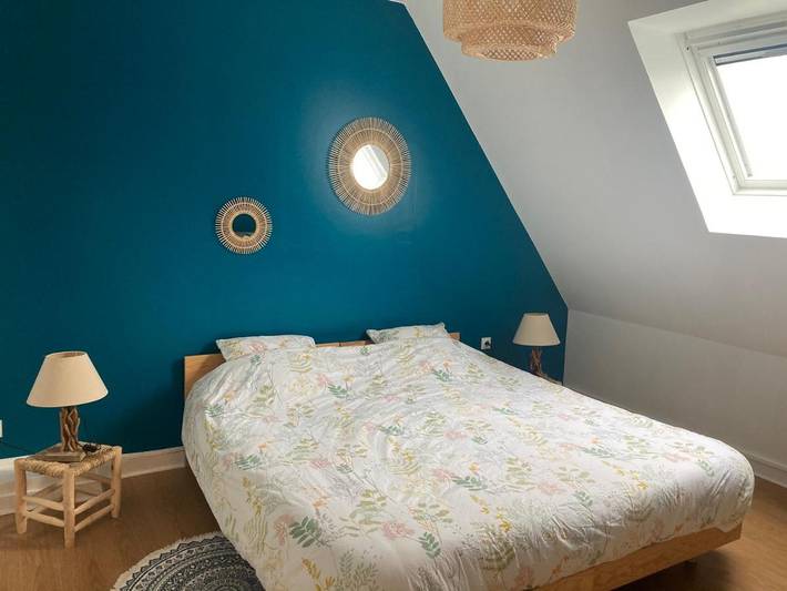 Location de vacances pour 2 personnes, avec terrasse et jardin à Poullan-sur-Mer