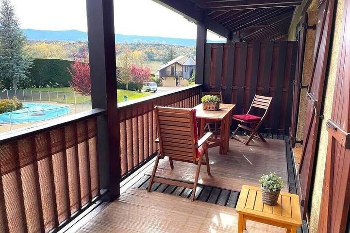 Appartement de vacances pour 6 personnes, avec piscine