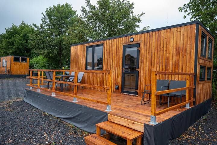 Ferienhaus für 4 Personen, mit Terrasse und Ausblick sowie Garten und Sauna, mit Haustier in Steinhude