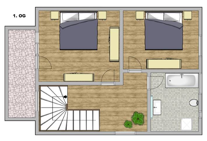 Ferienhaus für 6 Personen, mit Garten in Garmisch-Partenkirchen - 3