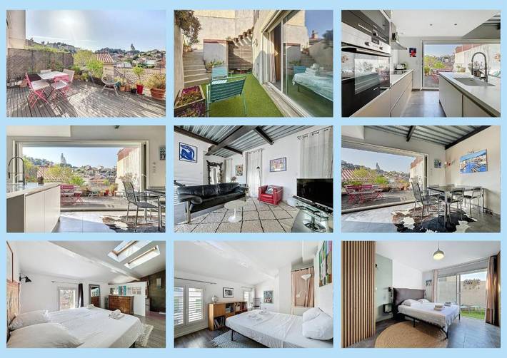 Location de vacances pour 6 personnes, avec vue et terrasse dans Vauban - 2