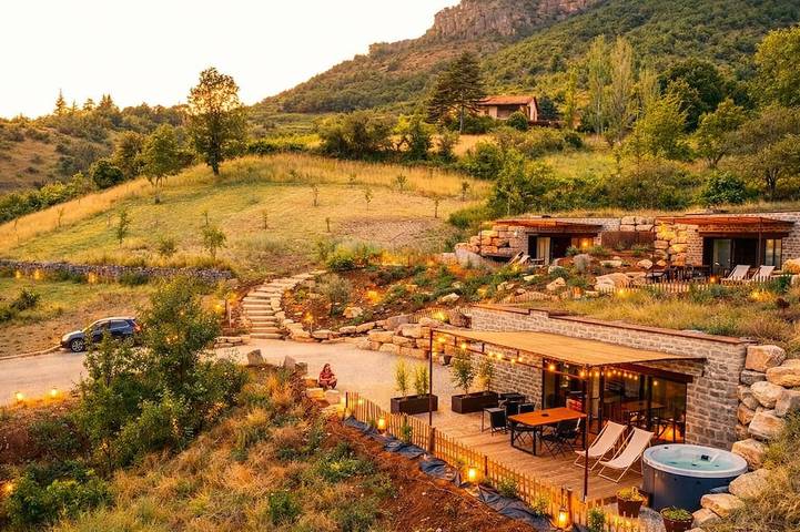 Maison de vacances pour 4 personnes, avec jacuzzi ainsi que jardin et terrasse - 1