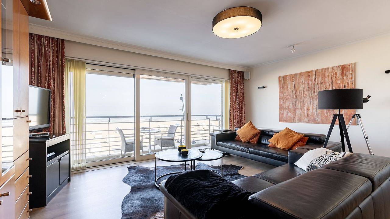 Appartement de vacances entier, Appartement de vacances pour 6 personnes avec balcon in Blankenberge, Côte belge