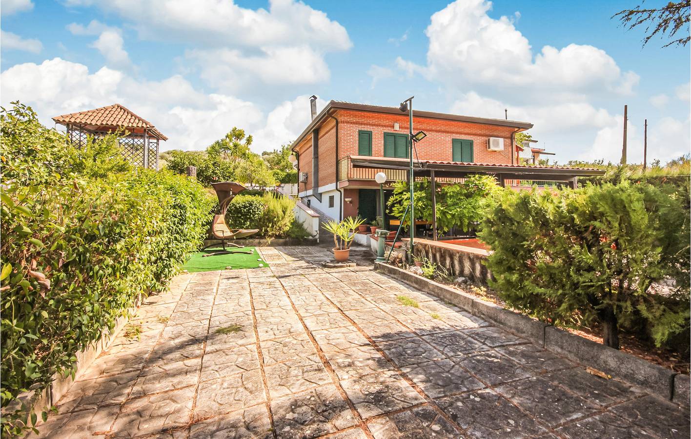 Modernes Apartment mit Pool, Garage und Flussblick in Buccino, Salerno Provinz