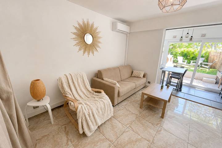 Studio voor 2 personen, met Tuin in Antibes