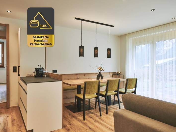 Ferienwohnung für 2 Personen, mit Balkon und Terrasse sowie Garten und Sauna in Brand