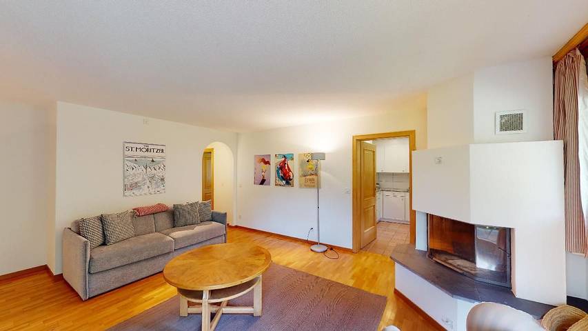 Ferienwohnung für 4 Personen, mit Balkon in St. Moritz - 3
