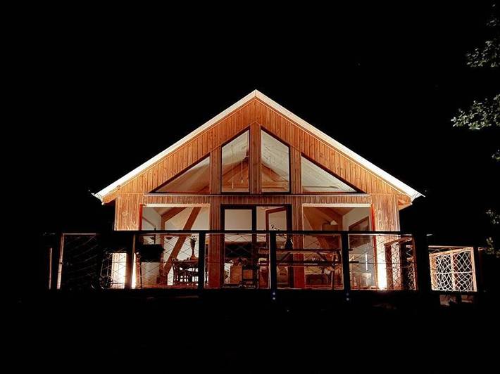 Gîte pour 4 personnes, avec balcon et vue à Taintrux - 3