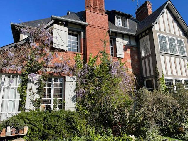 Cottage pour 2 personnes, avec vue et jardin à Saint-Aubin-sur-Mer (Seine-Maritime)