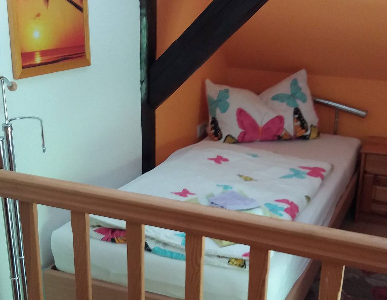 Ganze Wohnung, Apartment 'Tihsies' mit privater Terrasse und privatem Garten in Seddiner See, Mittelmark