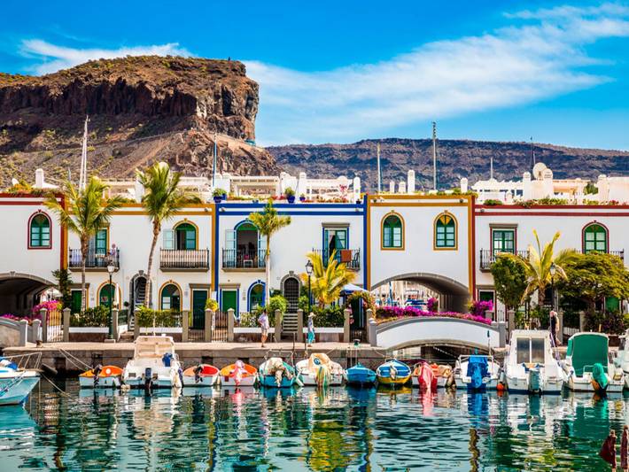 Ferienwohnung für 2 Personen, mit Meerblick und Balkon/Terrasse in Puerto de Mogan