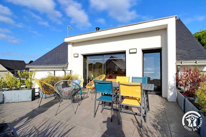 Gîte pour 4 personnes, avec terrasse