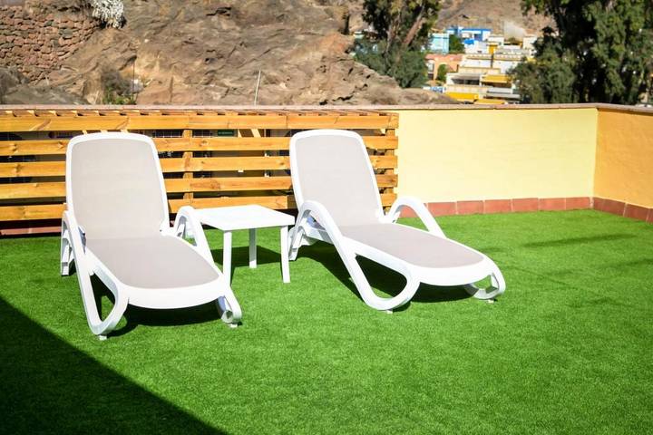 Ferienwohnung für 2 Personen, mit Terrasse in Puerto de Mogan