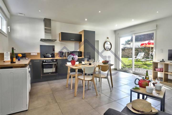 Location de vacances pour 2 personnes, avec jardin et terrasse, animaux acceptés dans Office De Tourisme Du Guilvinec