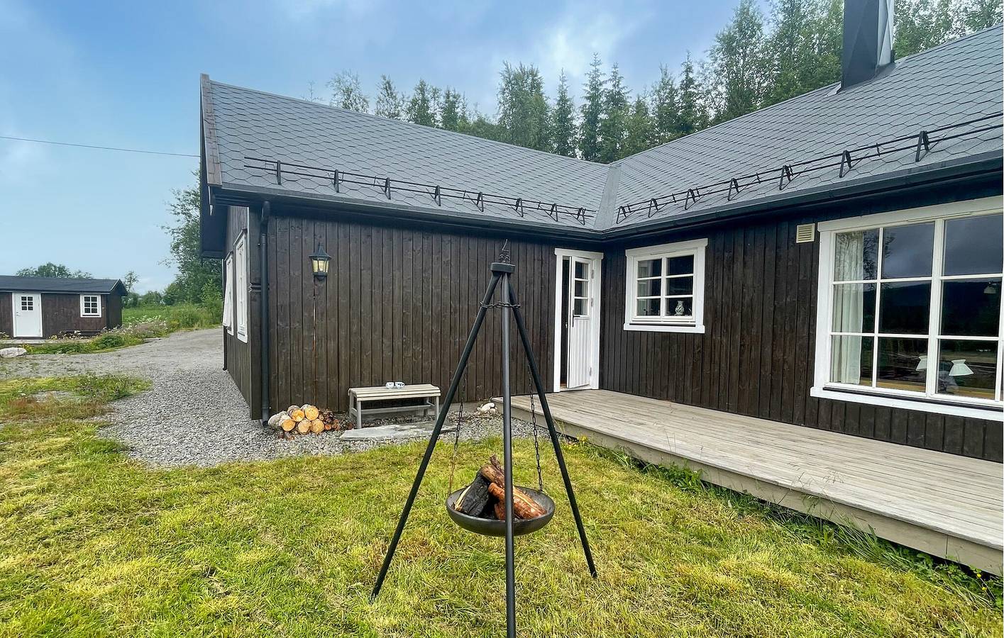 Feriehus for 8 personer med have in Trysil