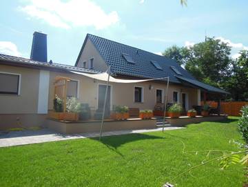 Ferienwohnung für 4 Personen, mit Terrasse und Garten, kinderfreundlich in Burg (Spreewald)