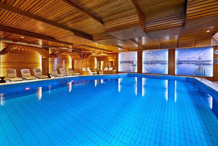 Hotel für 2 Personen, mit Terrasse und Pool sowie Sauna und Ausblick in Zoo Leipzig - 2