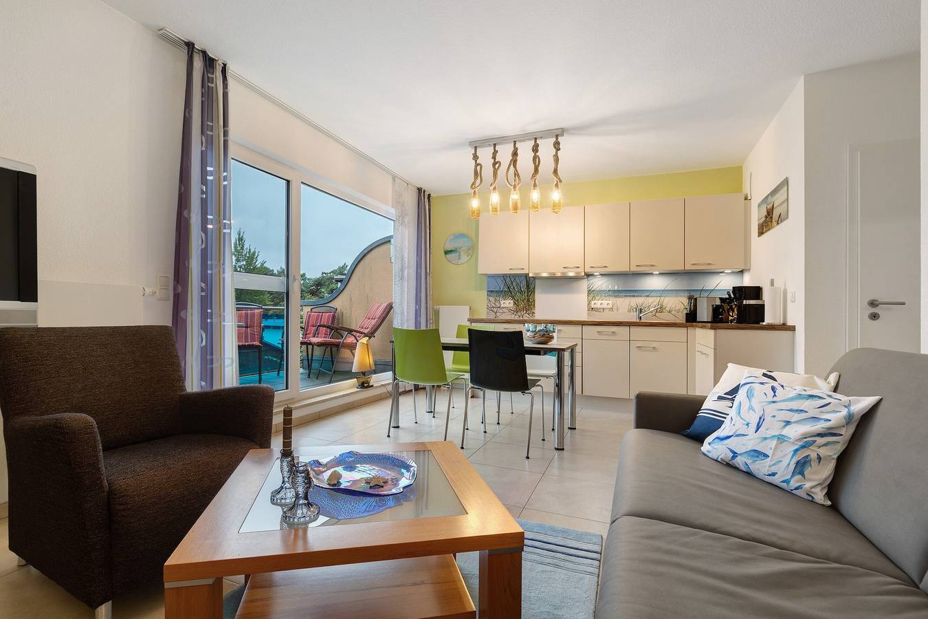 Apartamento entero, Apartamento 'Ostseeliebe' con balcón in Breege, Rügen
