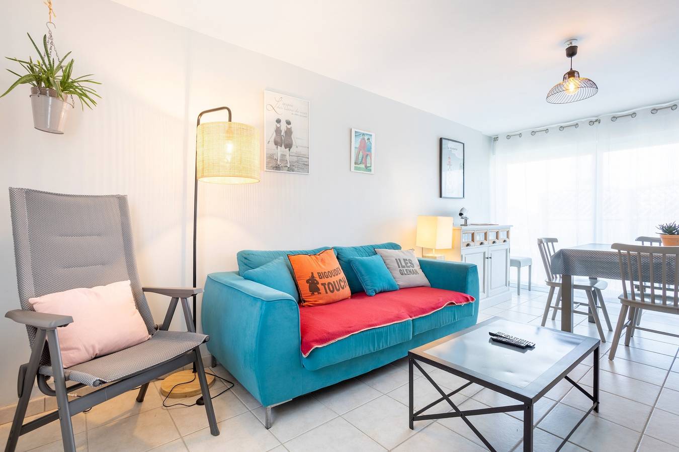 Casa de vacaciones «Ty Ar Mor» a 50 m de la playa, terraza y jardín privados, Wi-Fi in Loctudy, Côte de Cornouaille