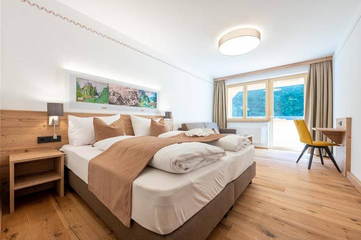 Hotel für 4 Personen, mit Balkon und Terrasse sowie Garten in Reutte - 4
