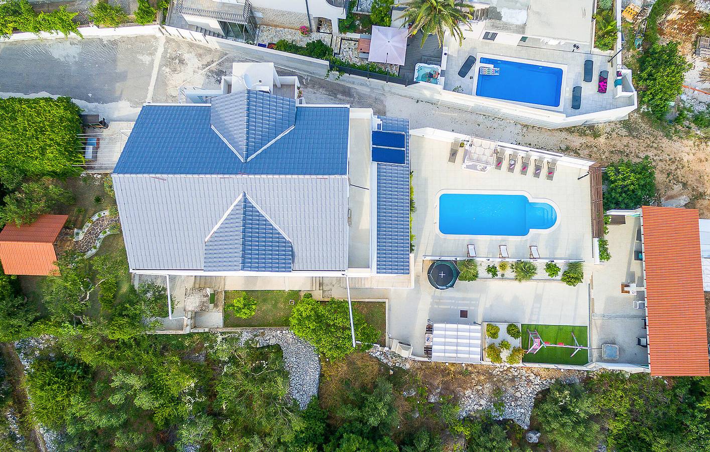 Ferienhaus für 12 Personen mit Terrasse in Okrug Donji, Ciovo